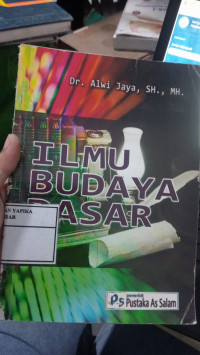 Image of ILMU BUDAYA DASAR