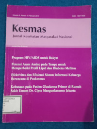Image of JURNAL KESEHATAN MASYARAKAT NASIONAL