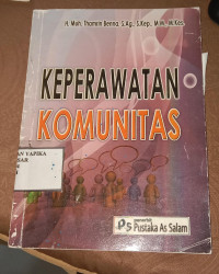 Image of KEPERAWATAN KOMUNITAS