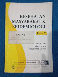 Image of KESEHATAN MASYARAKAT & EPIDEMIOLOGI