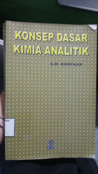 Image of KONSEP DASAR KIMIA ANALITI