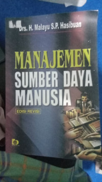 Image of MANAJEMEN SUMBER DAYA MANUSIA