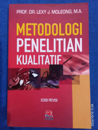 Image of METODOLOGI PENELITIAN KUALITATIF