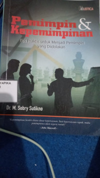 Image of Pemimpin & kepemimpinan
