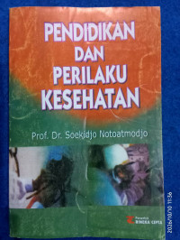 Image of PENDIDIKAN DAN PERILAKU KESEHATAN