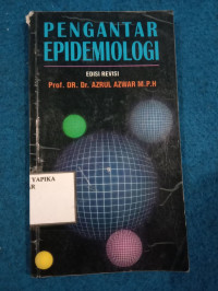 Image of PENGANTAR EPIDEMIOLOGI