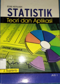 Image of STATISTIK TEORI DAN APLIKASI
